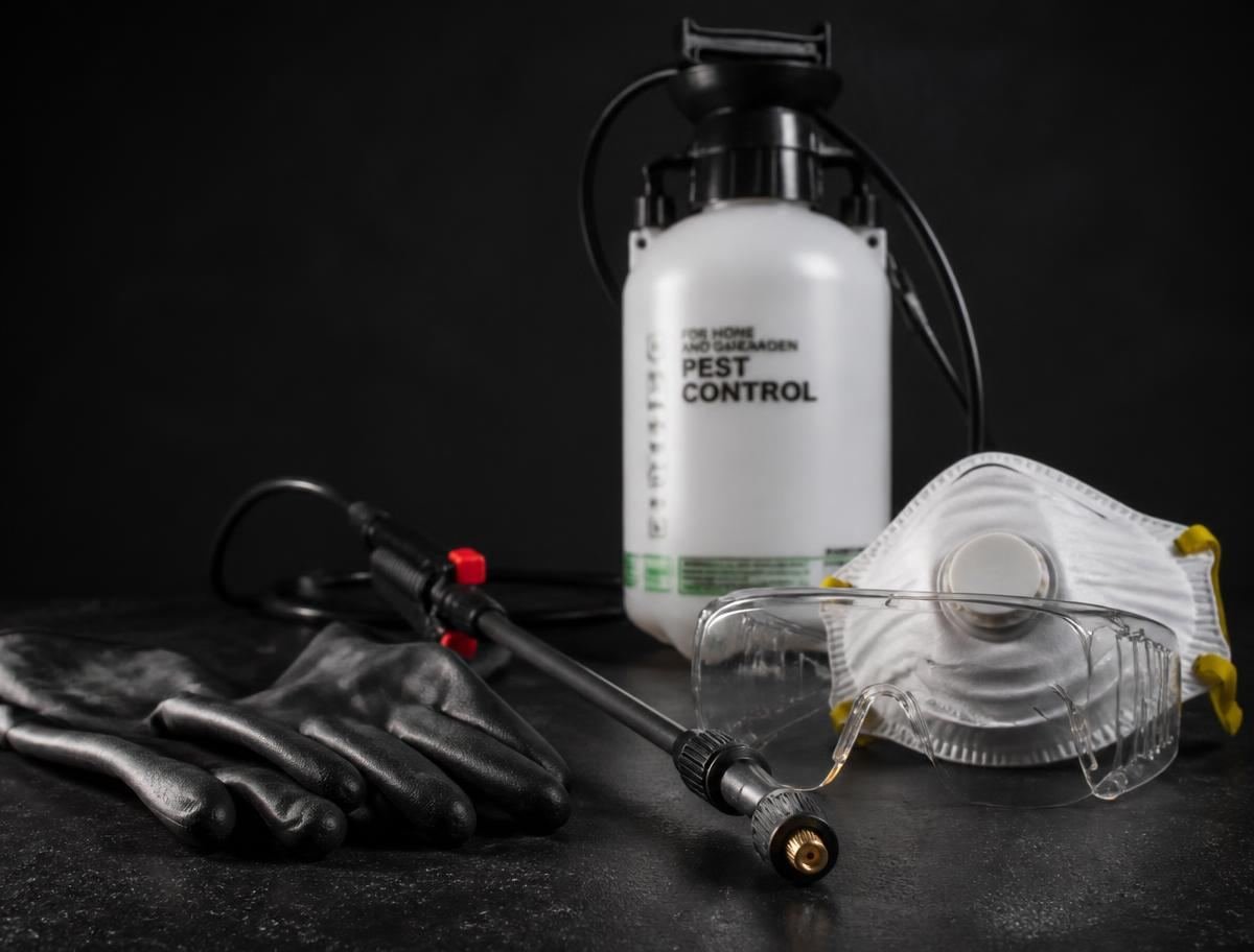 Equipamentos de aplicação e proteção